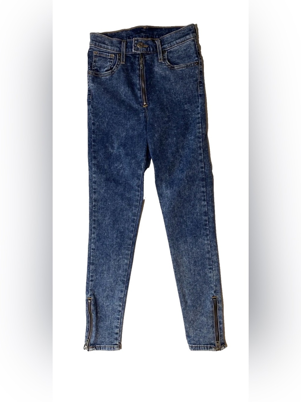 GOOD Size 26 Womens Levi (Levis) Strauss Skinny Jeans  Machine Wash